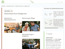 Tablet Screenshot of diakoniezentrum.de